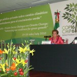 Cristiana Figueres en la COP16 de Cancún